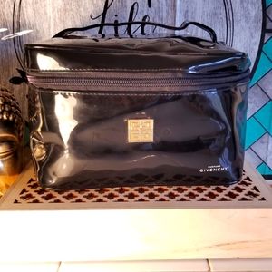 Givenchy Black Patent Travel Bag
